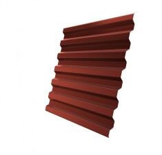 Профнастил С21R GL 0,5 Velur20 RAL 8004 Профнастил С21R GL 0,5 Velur20 RAL 8004