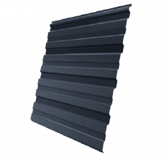 Профнастил С10 Satin (0,5mm) Ral 7024 Профнастил С10 Satin (0,5mm) Ral 7024