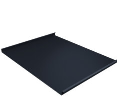 Фальц двойной стоячий GL 0,5 Quarzit lite с пленкой RAL 7024 Фальц двойной стоячий GL 0,5 Quarzit lite с пленкой RAL 7024